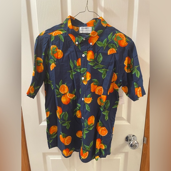 Old Navy Boys’ Camp Shirt - XXL / 18 - OFMD - Picture 1 of 7